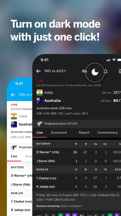 Screenshot #3 pour ESPNcricinfo - Cricket Scores