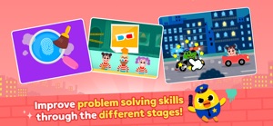 Pinkfong Police Heroes Game screenshot #3 for iPhone