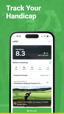 Game screenshot Golf GPS & Scorecard by SwingU hack