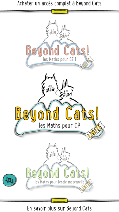 Screenshot #1 pour Beyond Cats! jeux de maths