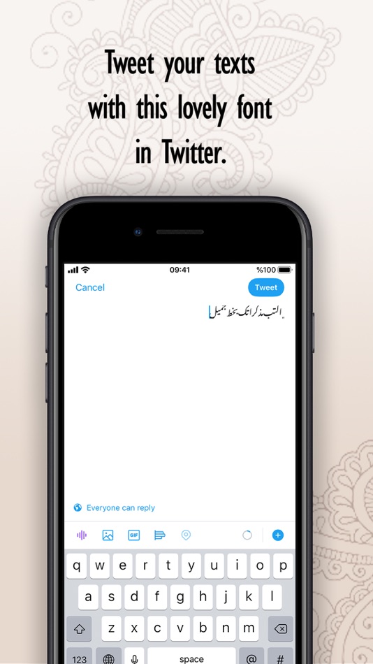 #6. Nastaliq Type | نستعلیق (iOS) 由: MEHRDAD ABRAMIANS