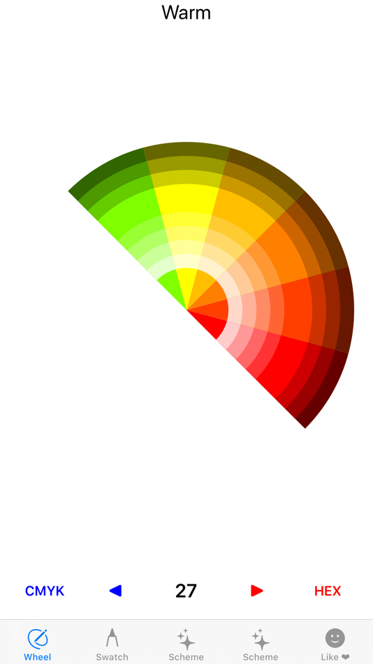 #5. Color As Hue (iOS) 由: Roberto Antonio Campusano Acosta