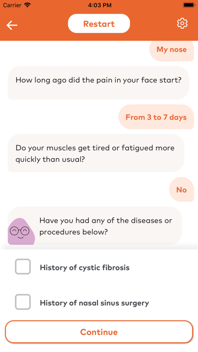 Treatment Digital Health Care Screenshot