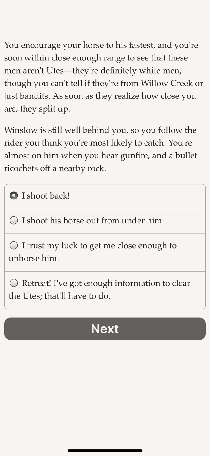 Showdown at Willow Creek