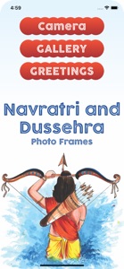 Dussehra Navratri Photo Editor screenshot #1 for iPhone