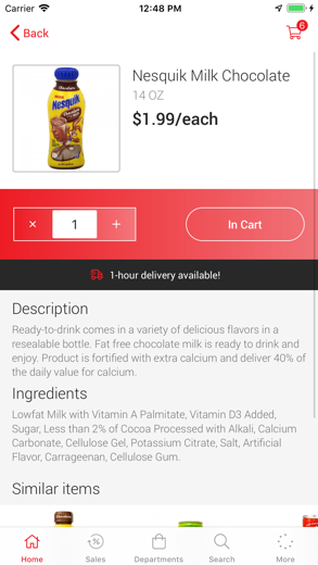 Seafood City Supermarket 截屏