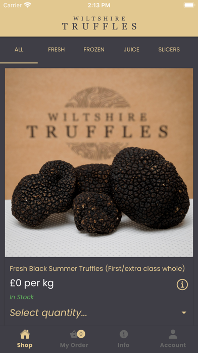 Wiltshire Truffles Screenshot