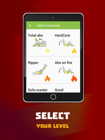 Screenshot #5 pour Abs workout Be Stronger