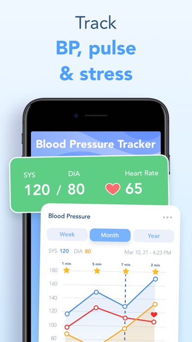 Blood pressure app BreathNow screenshot 3