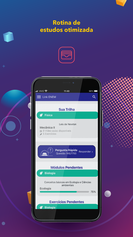 #2. Link Enem (iOS) By: Grupo Educacional ETAPA