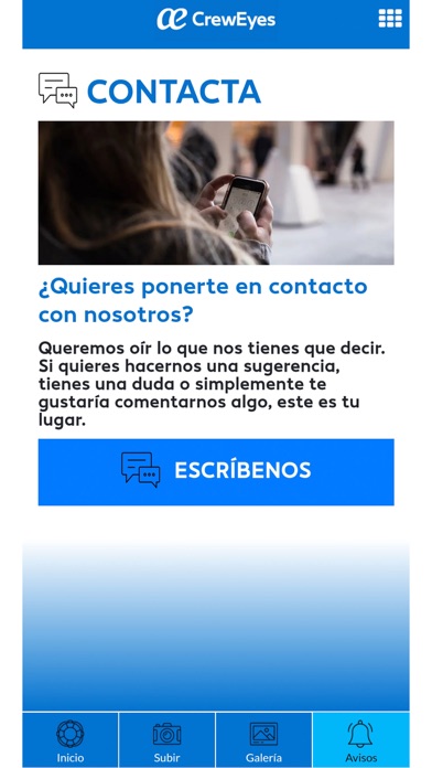 CrewEyes Servicios a bordo Screenshot