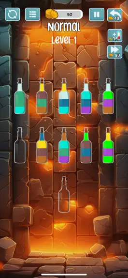 Game screenshot Бутылочки Пробирки. Get Color mod apk