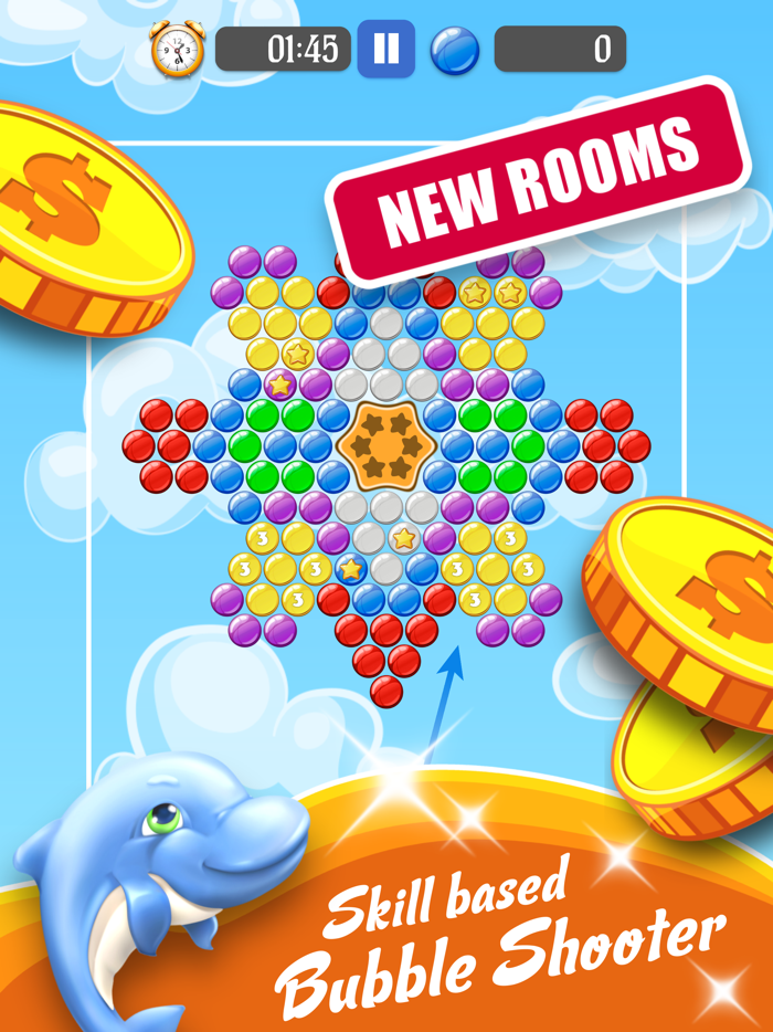 Bubble Shooter With Cash Prize