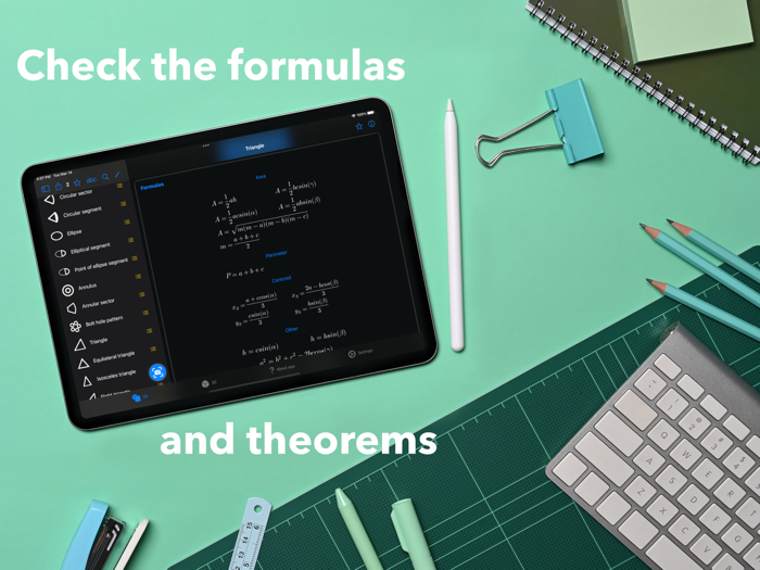Geometry solver  - calculator