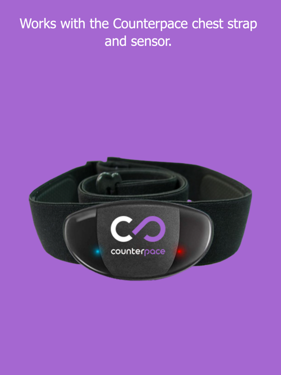 Counterpace iPad screenshot 3 - Health & Fitness app