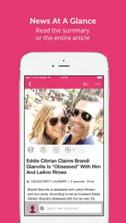 celebrity news & social trends iphone screenshot 3