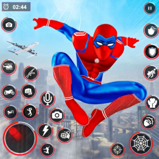 Super Rope Hero - Spider Games Icon