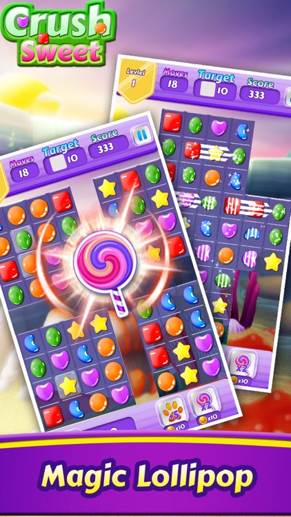 Crush Sweet:Candy Match screenshot-3