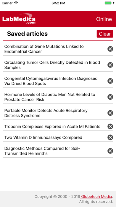 LabMedica iPhone screenshot 8 - Medical app