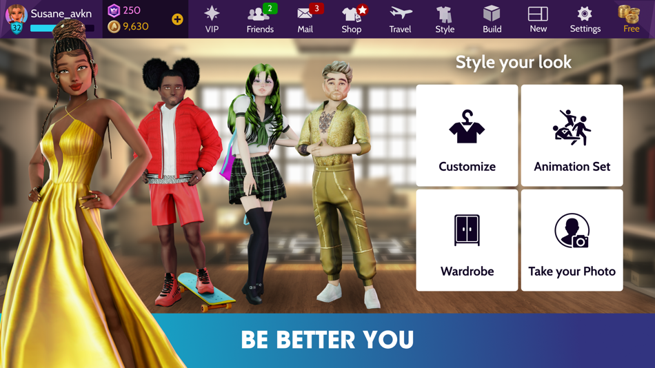#2. Avakin Life: 3D Avatar Creator (iOS) От: Lockwood Publishing