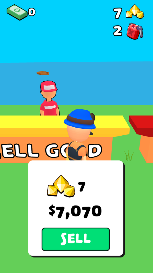 #3. Gold Caves (iOS) 由: Henrique Silva