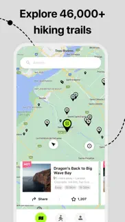 trailscape: hike, bike & run iphone screenshot 1