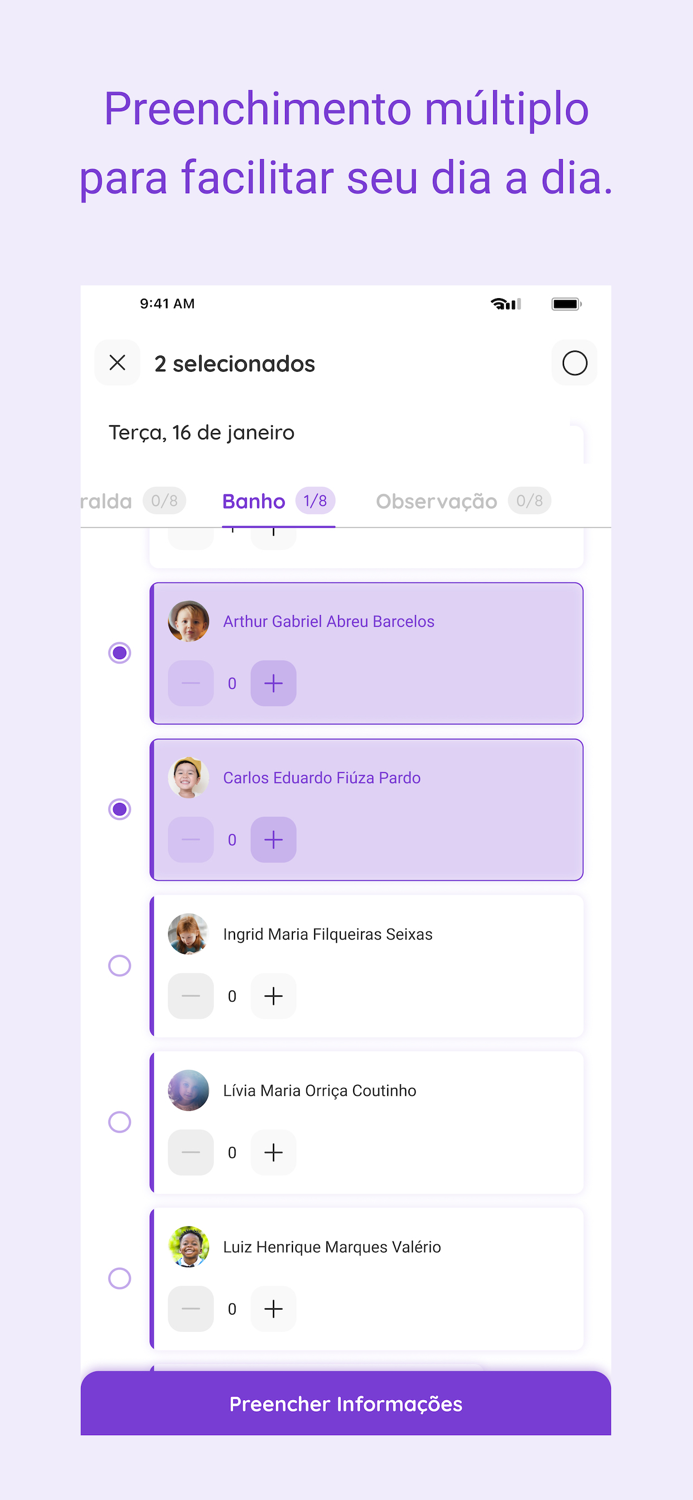 Agenda Edu - Equipe Escolar