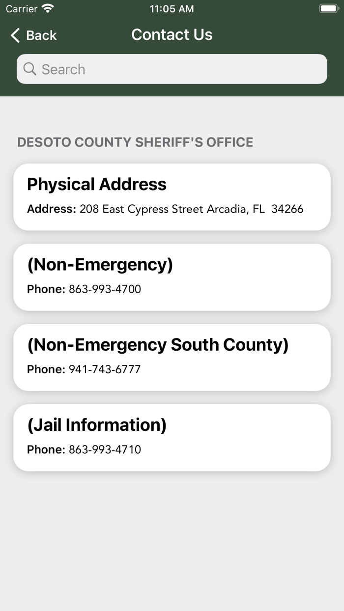 DeSoto County Sheriff