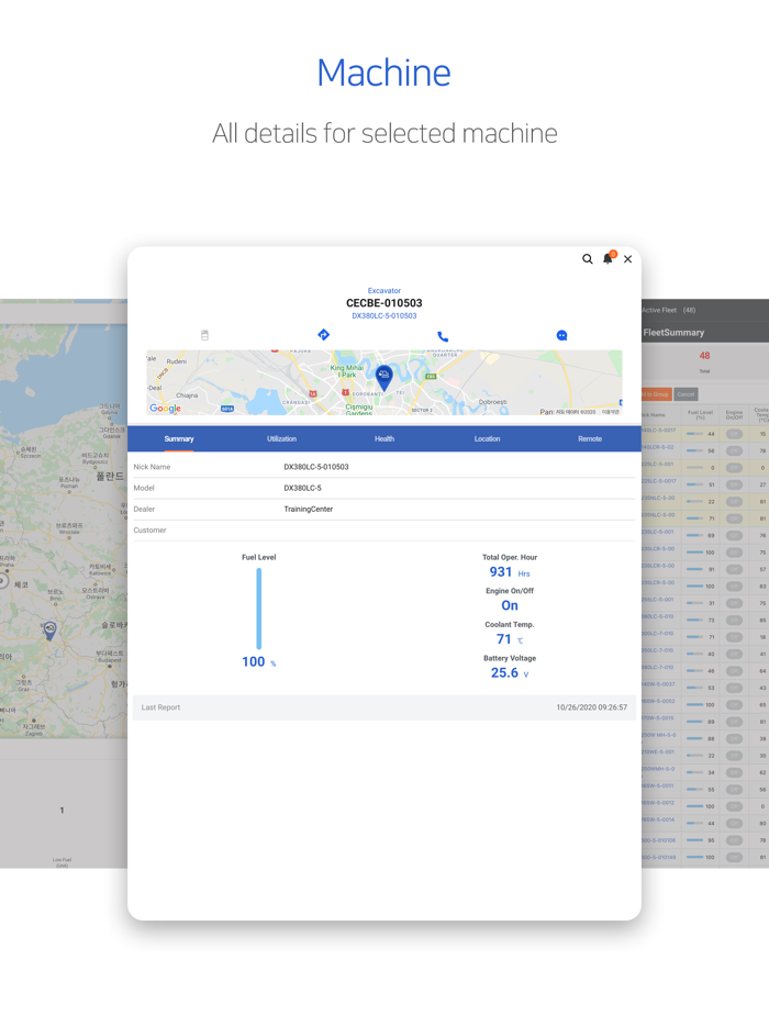DEVELON Fleet Management