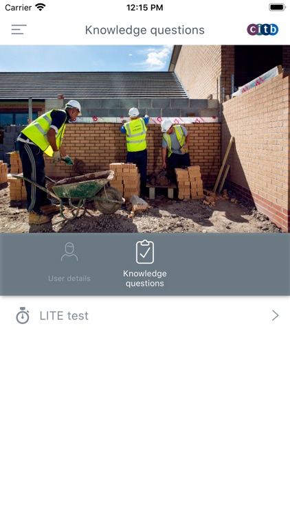 CITB: LITE Op/Spec