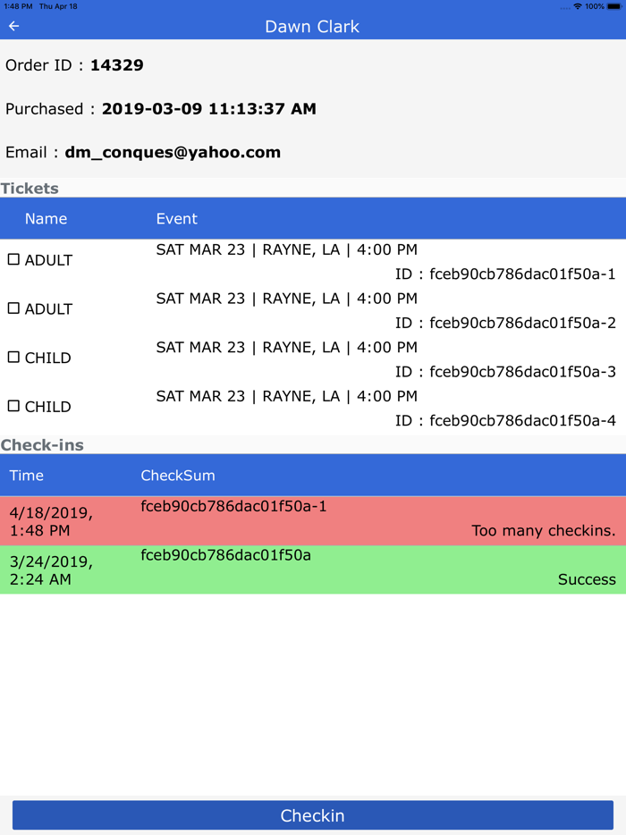 Straw House Ticketing