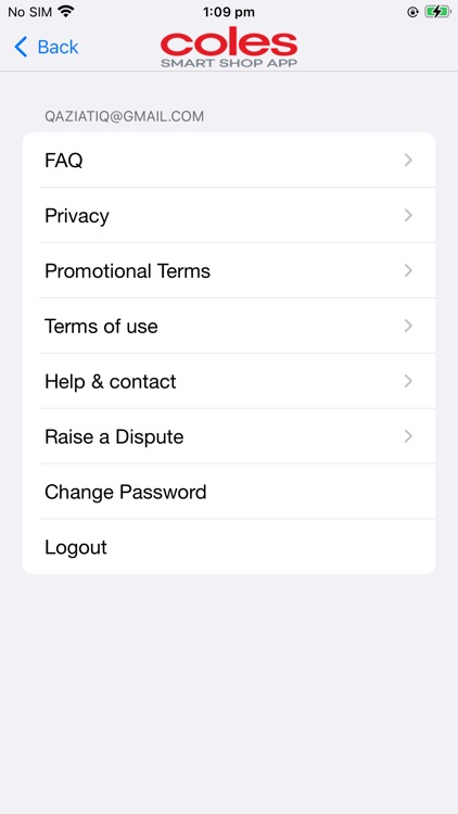 Coles sMart Shop screenshot-3