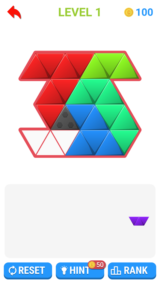 #5. Block Puzzle - Hexagon Tangram (iOS) 由: 庆猛 邓