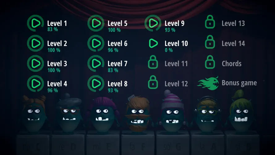 Piano Monsters: Fun music game screenshot 4