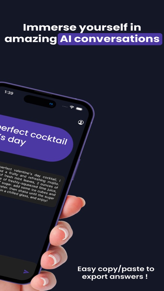 #2. Iris AI - Chat with AI Chatbot (iOS) Podle: Pedro Segura