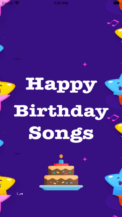 Happy Birthday Songs Wishes Screenshot