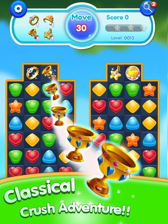 Candy Sugar - Match 3 iPad screenshot