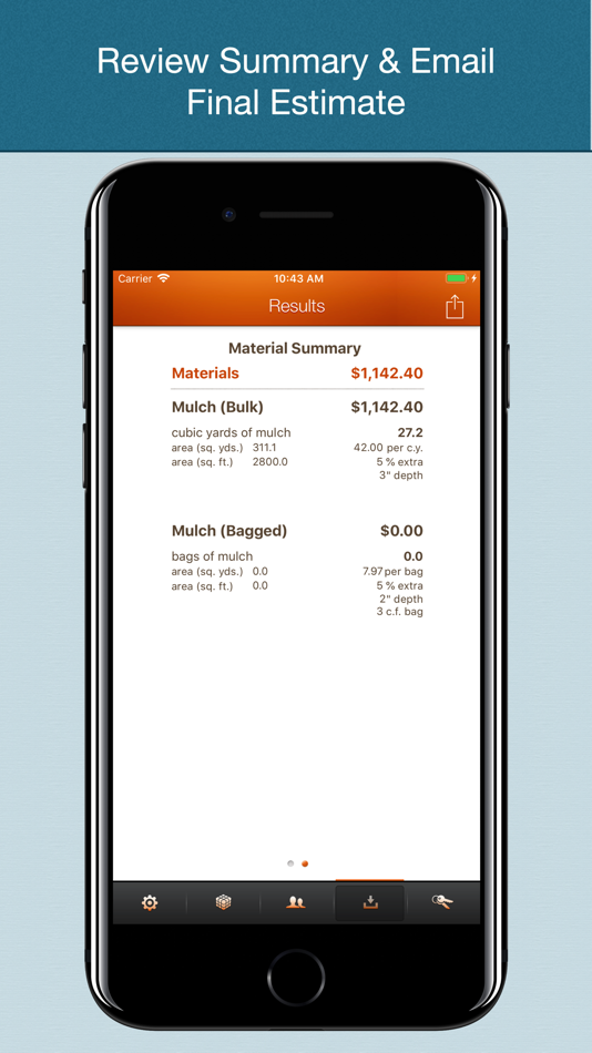 #6. Mulch Pro Estimator (iOS) 由: John Lein
