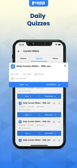Game screenshot Prepp - Exam Preparation App hack