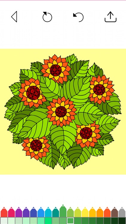 Flower Coloring Book Games screenshot-9