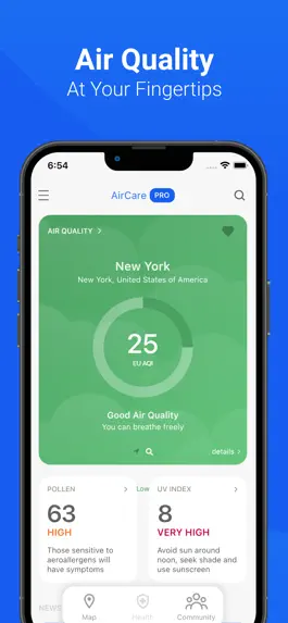 Game screenshot Air Quality & Pollen - AirCare mod apk