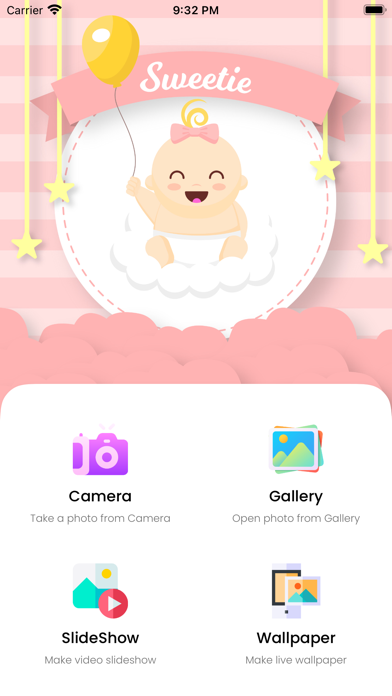 Sweetie - Baby Photo Editor Screenshot