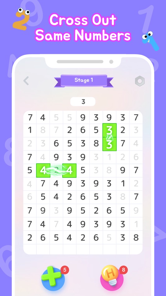 #1. Number Match - Logic Puzzles (iOS) 来自: Woohoo Studios