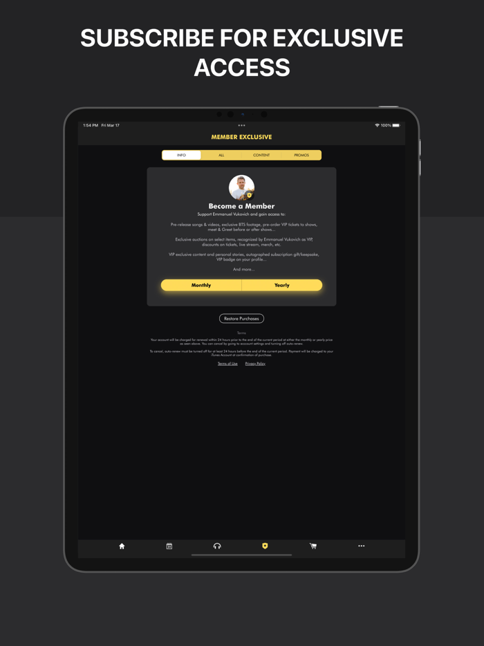 Emmanuel Vukovich Official App