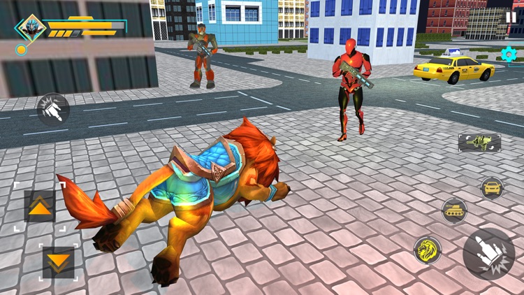 Superhero Robot Alien Rescue screenshot-4