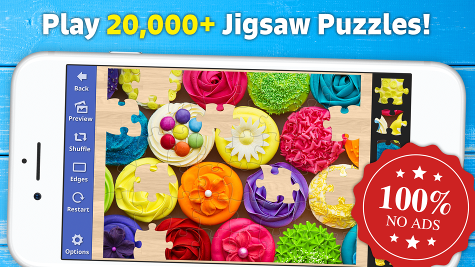 #1. Jigsaw Bug: HD Puzzle Game (iOS) 由: Digital Strawberry LLC