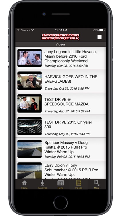 WFO Radio NHRA NASCAR Podcast screenshot-3