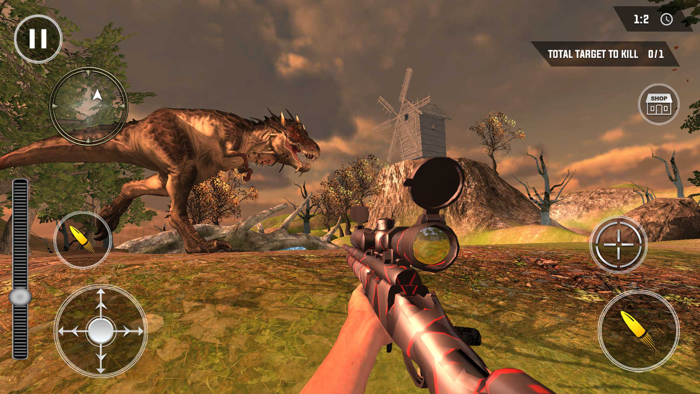 Wild Animal Dino Hunting Games