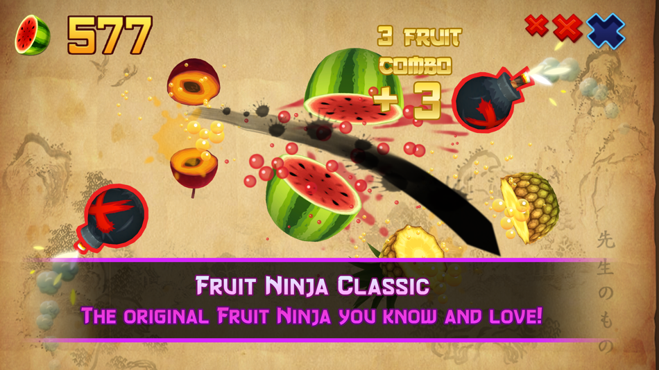 Fruit Ninja Classic - 3.9.0 - (iOS)