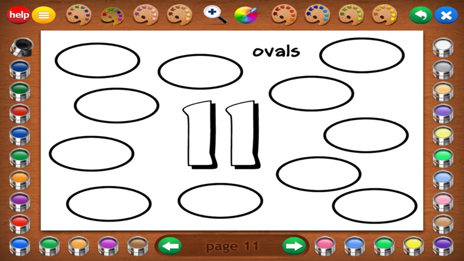 #9. Counting Shapes Coloring Book (iOS) 由: Dataware LLC